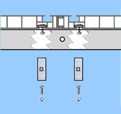 Extruded Aluminum Mounting Hardware Kit TDA516-4