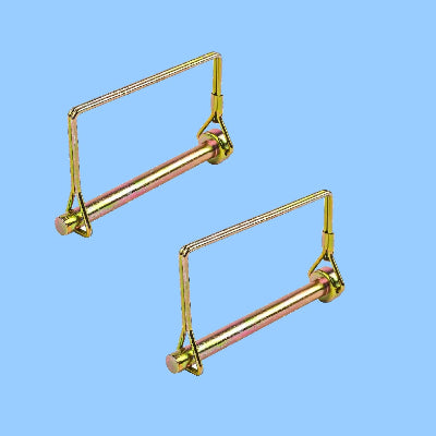 4" Lock-Down Pin set of 2