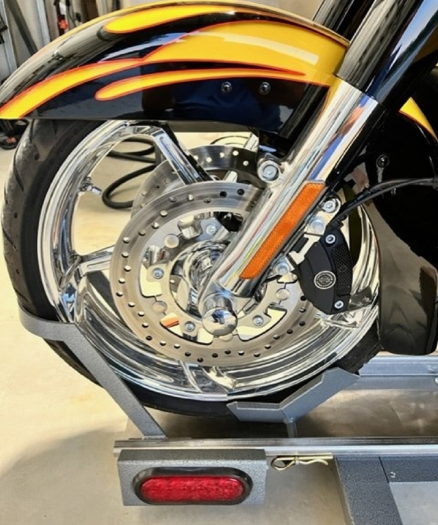 Roll-In Auto Wheel Chock