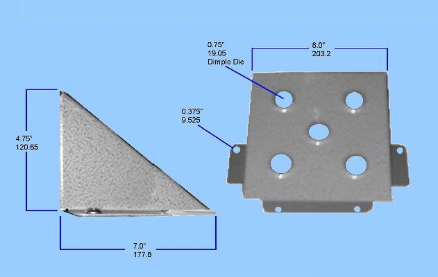 WS884 - Universal Wheel Stop